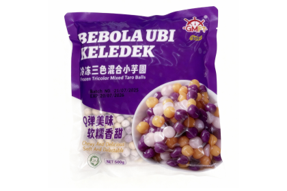 Mixed Taro Ball Tricolor Gmft 冷冻三色混色小芋圆 500GM（VIP会员价：RM12.40）
